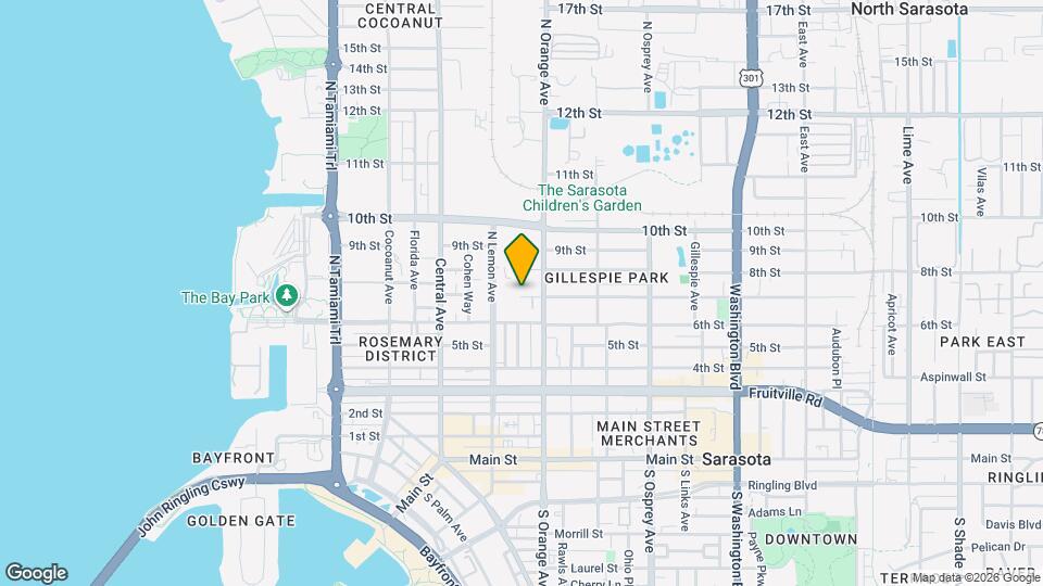 1555 7th St Map and Location Details