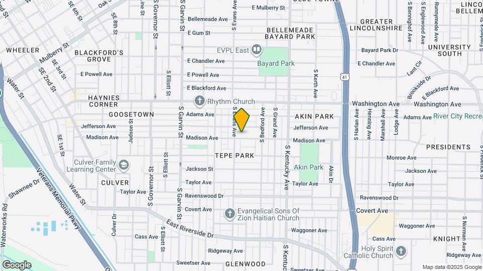 808 Madison Ave Map and Location Details