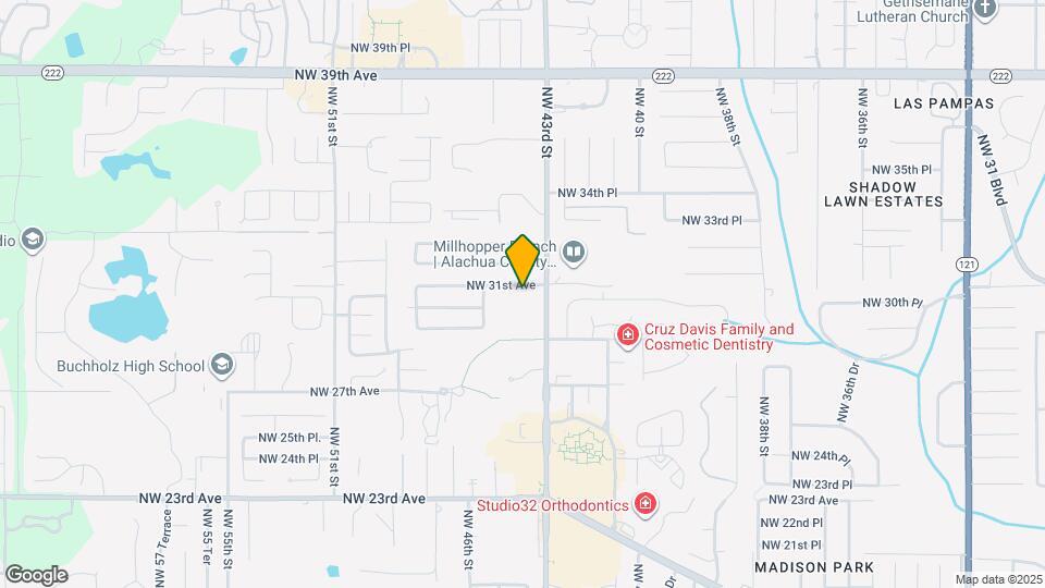 4405 NW 31st Ave Map and Location Details