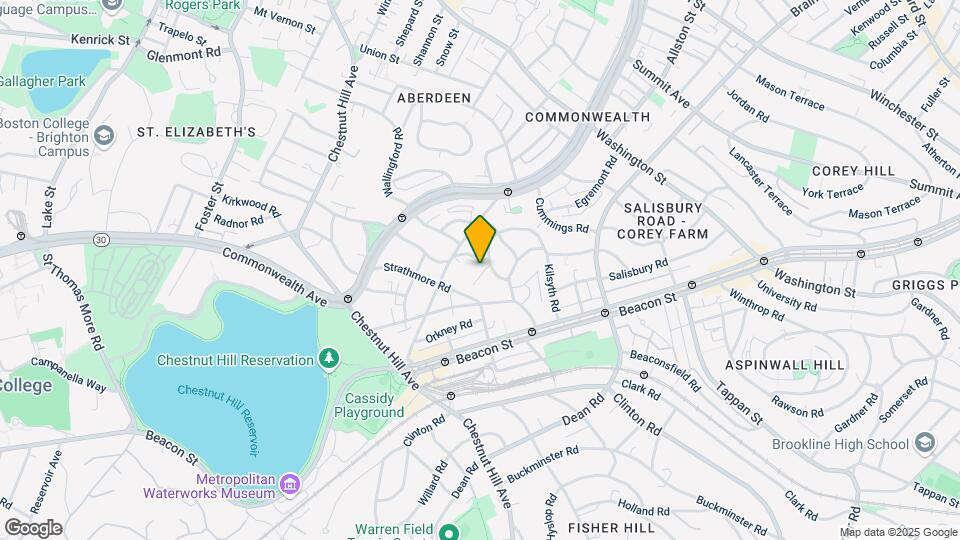 5 Kilsyth Ter, Unit 1 Map and Location Details