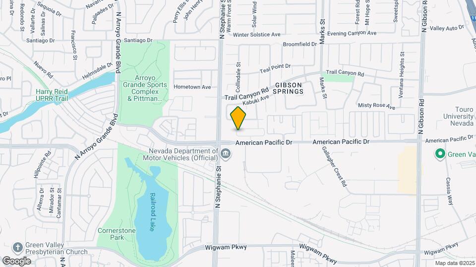 1362 Bear Brook Ave Map and Location Details