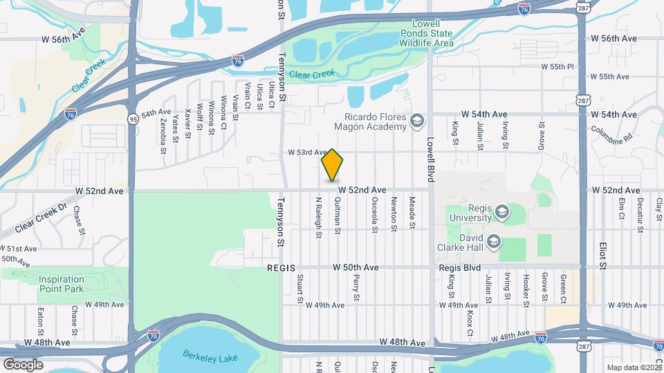 5211 Quitman St Map and Location Details