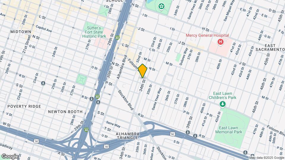 1482 34th St Map and Location Details