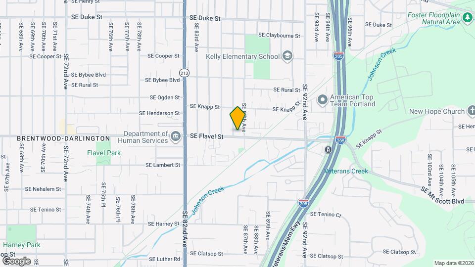 7446 SE 86th Ave Mapa y Detalles de la Ubicación