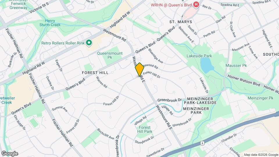 105 Westmount Rd E Map and Location Details