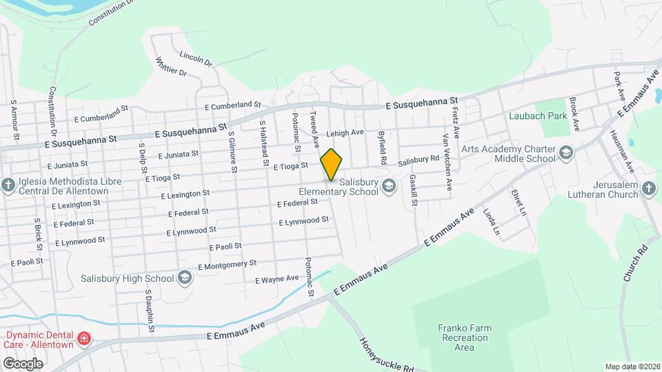 1507 Tweed Ave Map and Location Details