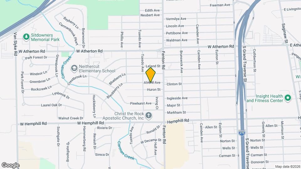 1101 Alvord Ave Mapa y Detalles de la Ubicación