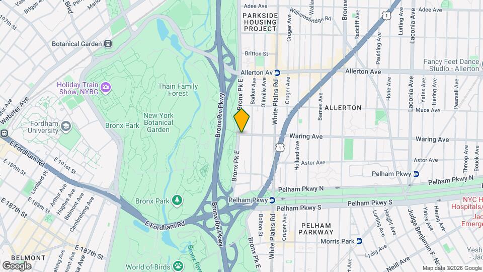 610 Waring Ave Map and Location Details