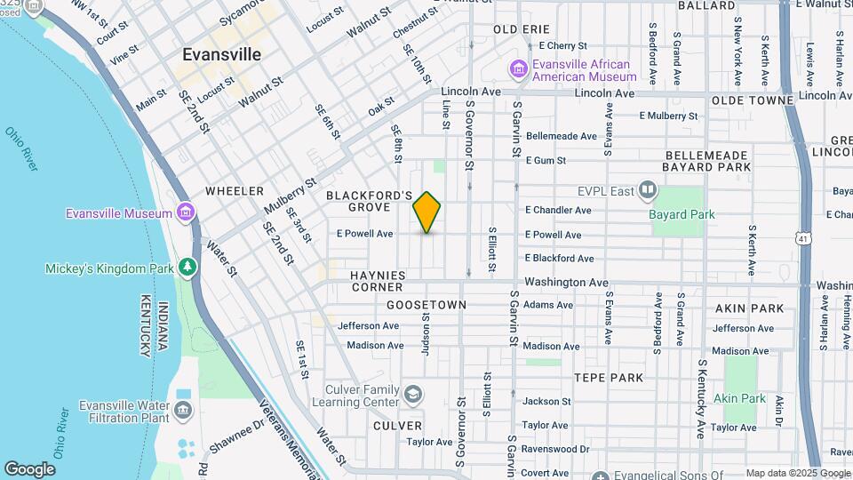 904 Judson St Map and Location Details