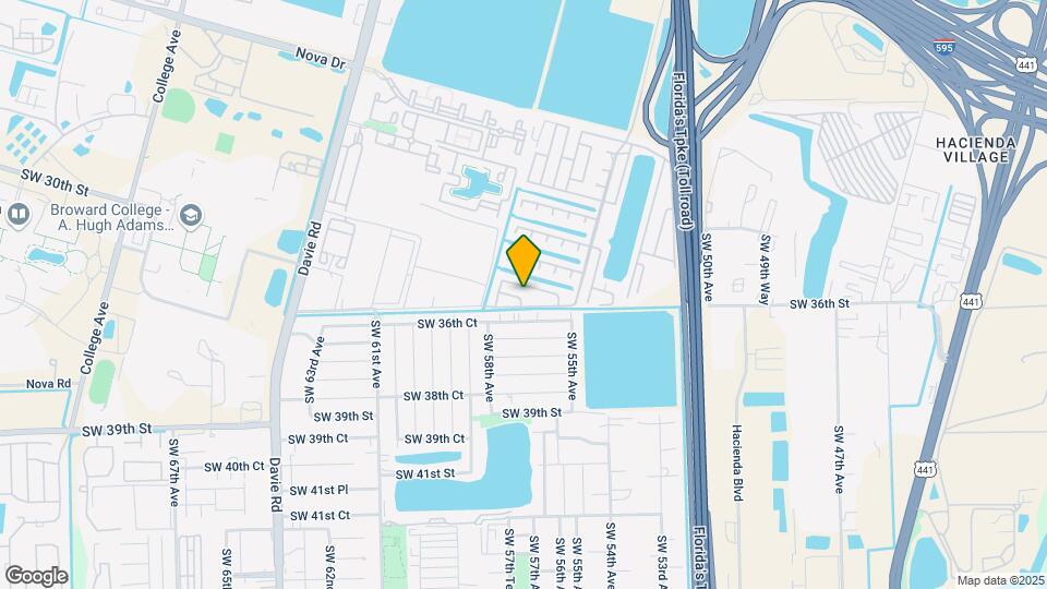 5321 SW 35th Manor Mapa y Detalles de la Ubicación