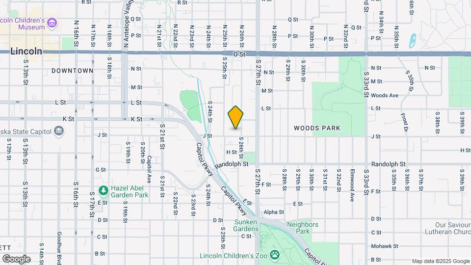 2534 J St Map and Location Details