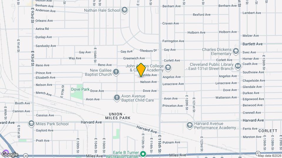 11223 Nelson Ave Map and Location Details
