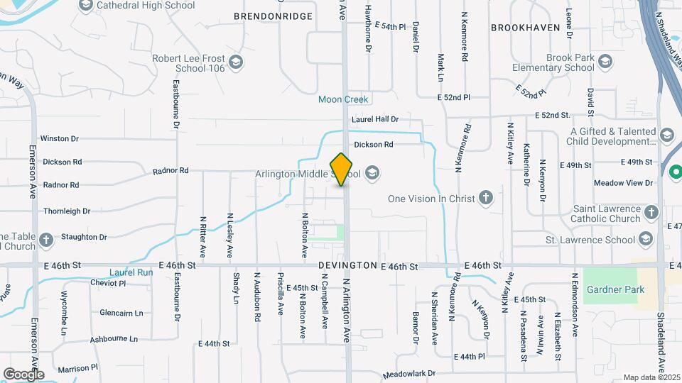 5958 Devington Rd Mapa y Detalles de la Ubicación