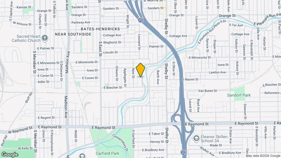 936 E Pleasant Run Parkway North Dr Map and Location Details