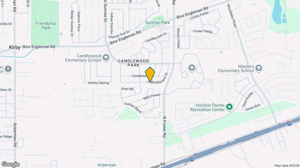 6334 Candleview Ct Map and Location Details