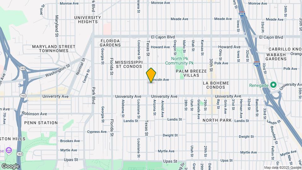 3969 Texas St Map and Location Details