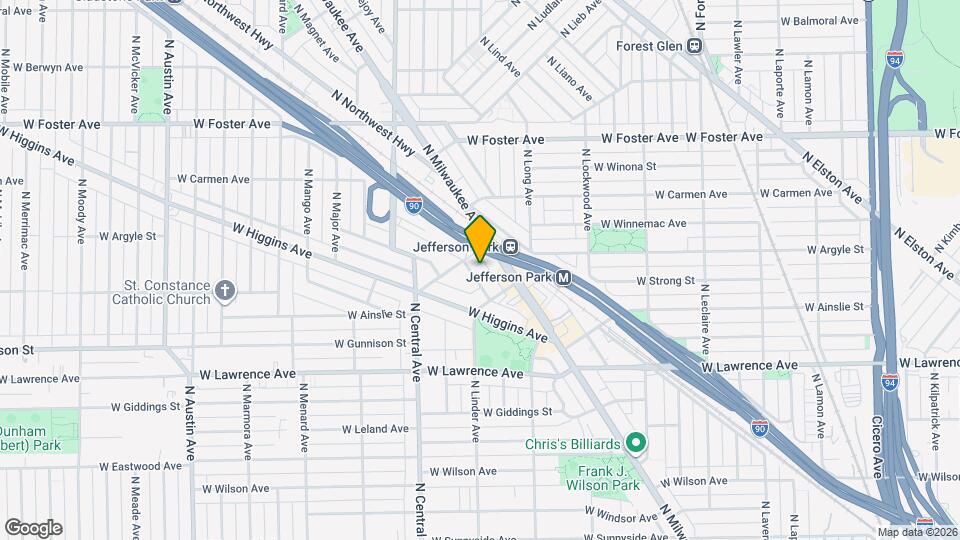 4933 N Lester Ave Map and Location Details