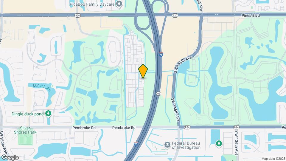 1108 SW 146th Terrace Map and Location Details