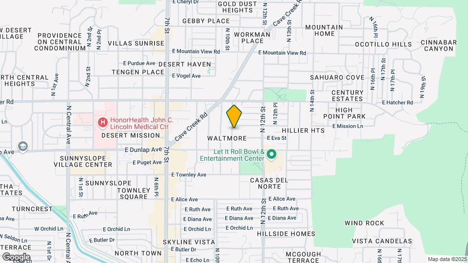 9033-9047 N 11th St Map and Location Details