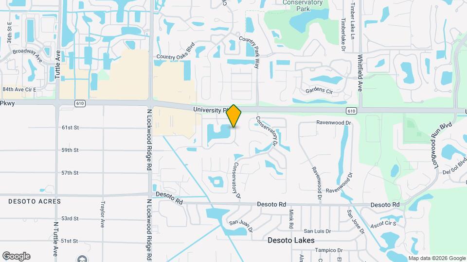 3572 Parkridge Cir Map and Location Details