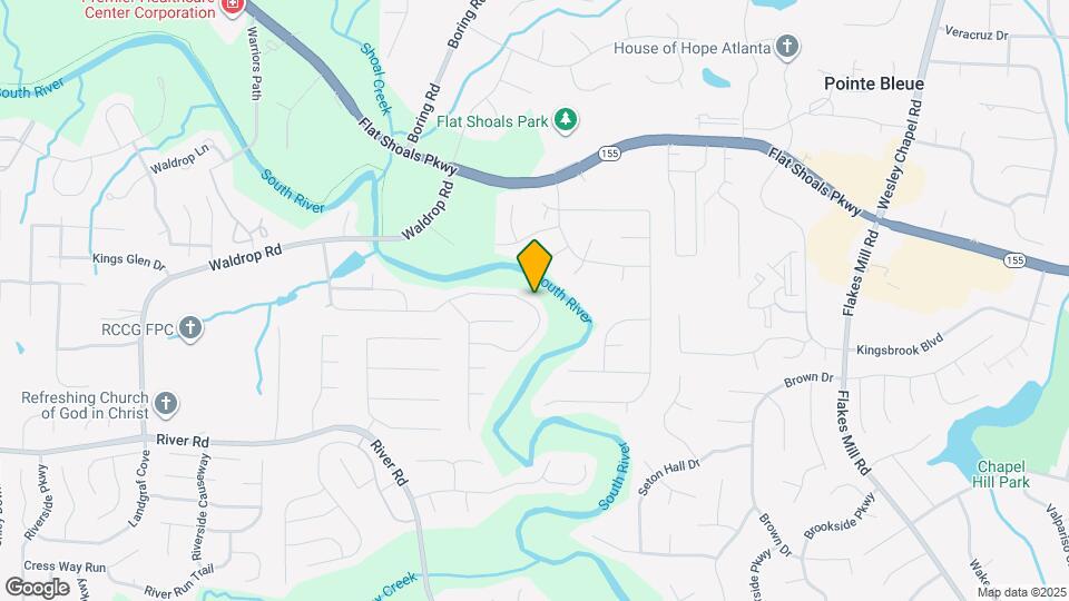 4024 Waldrop Hills Dr Mapa y Detalles de la Ubicación