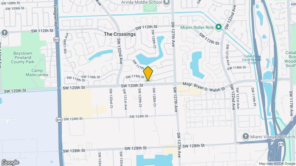 11931 SW 129th Ave, Unit 640-1A Map and Location Details