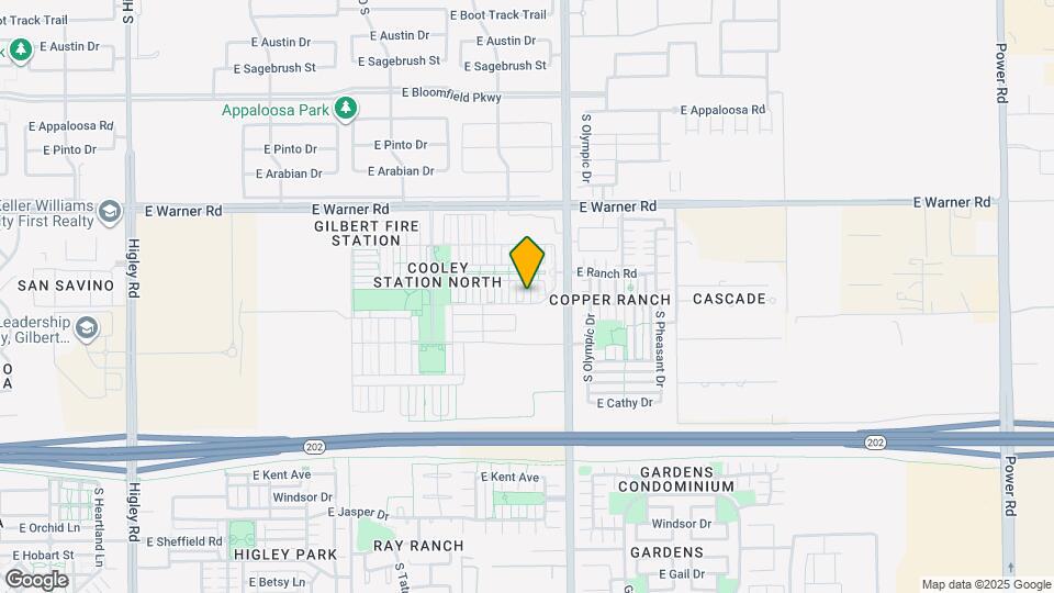 964 S Almira Ave Map and Location Details