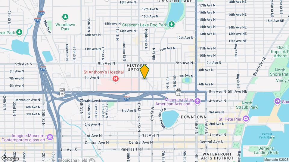 624 Highland St N Mapa y Detalles de la Ubicación