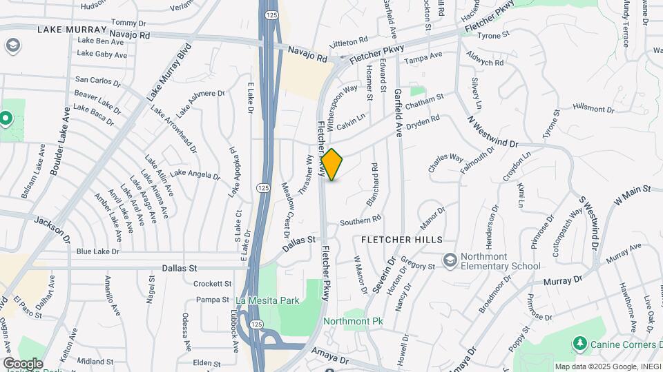 2687 Ferdinand Rd Map and Location Details