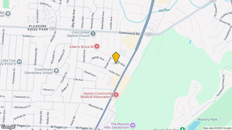 4801 Margo Ave Map and Location Details