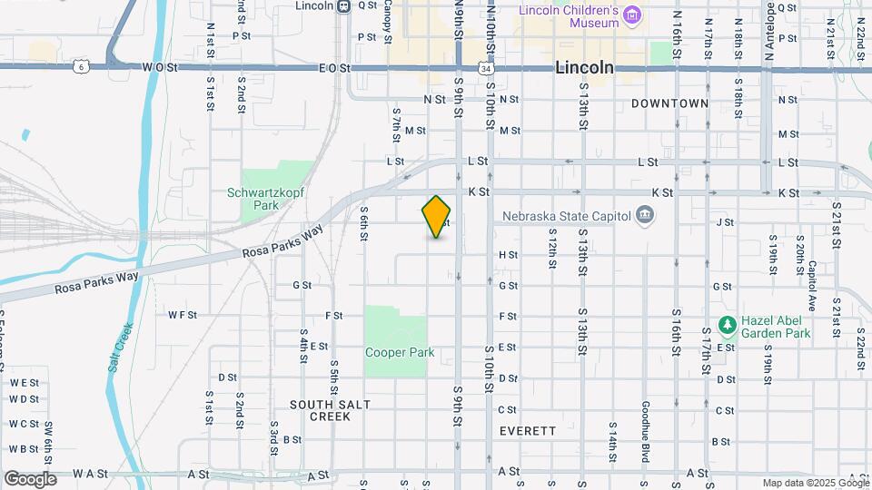 810 H St Map and Location Details