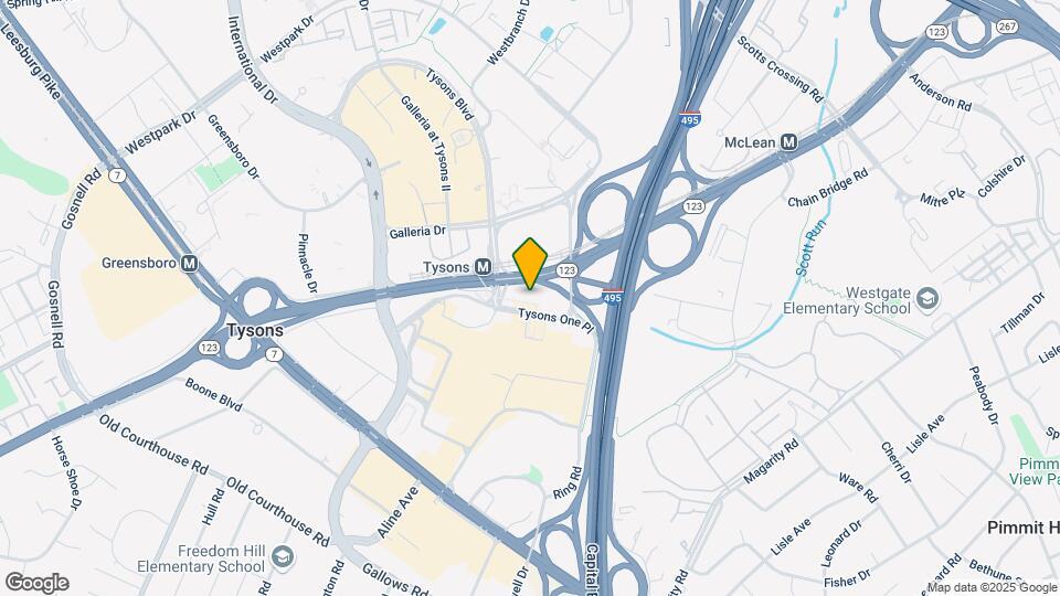 Vita Tysons Corner Map and Location Details