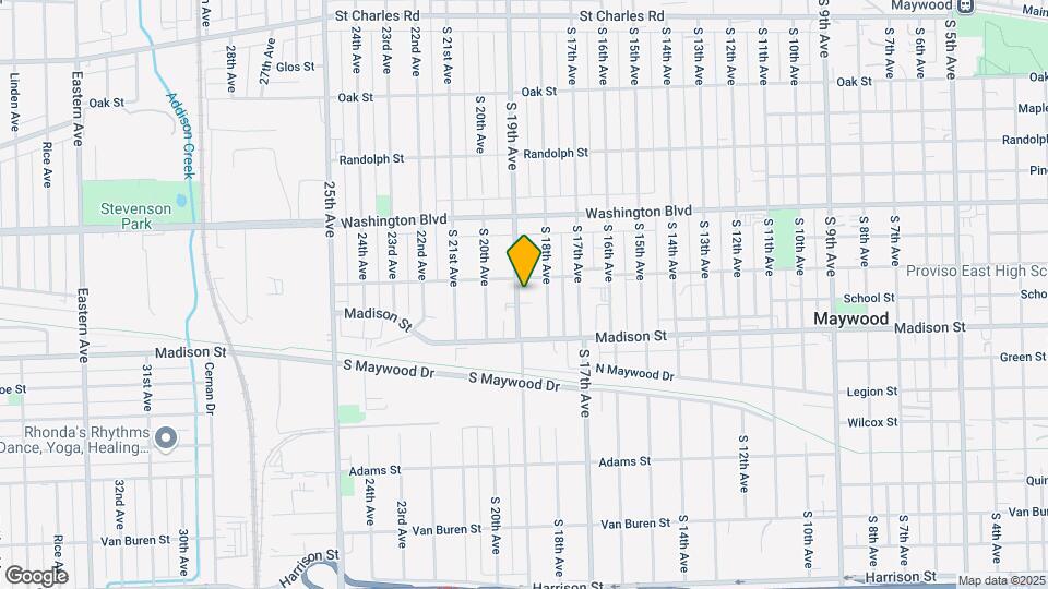 811 S 19th Ave Map and Location Details