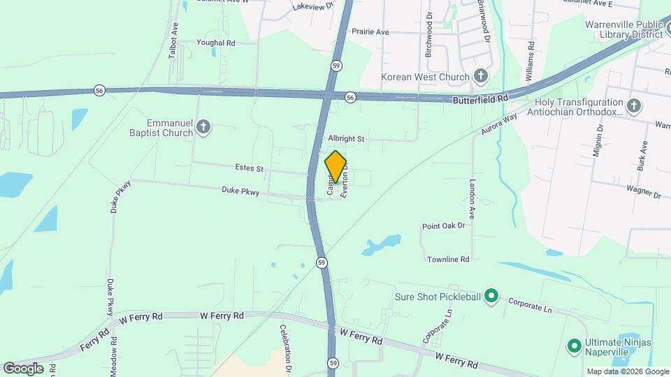 3S629 Camden St Map and Location Details