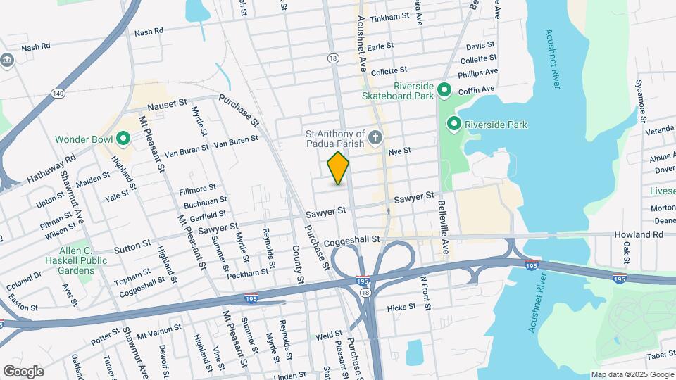 141 Holly St Mapa y Detalles de la Ubicación