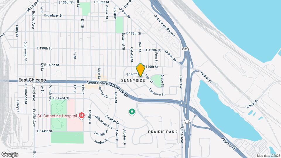 2612 E 141st St Map and Location Details
