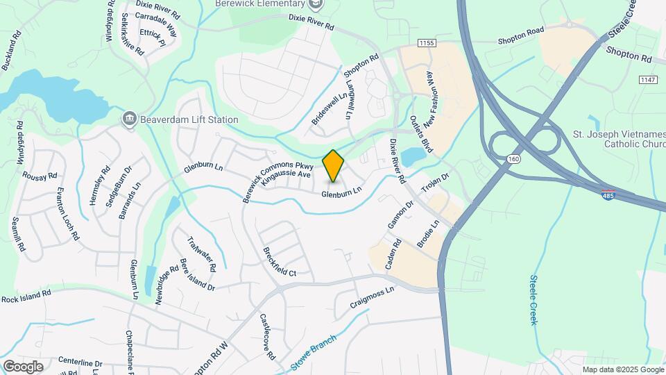 5620 Garrow Glen Rd Map and Location Details