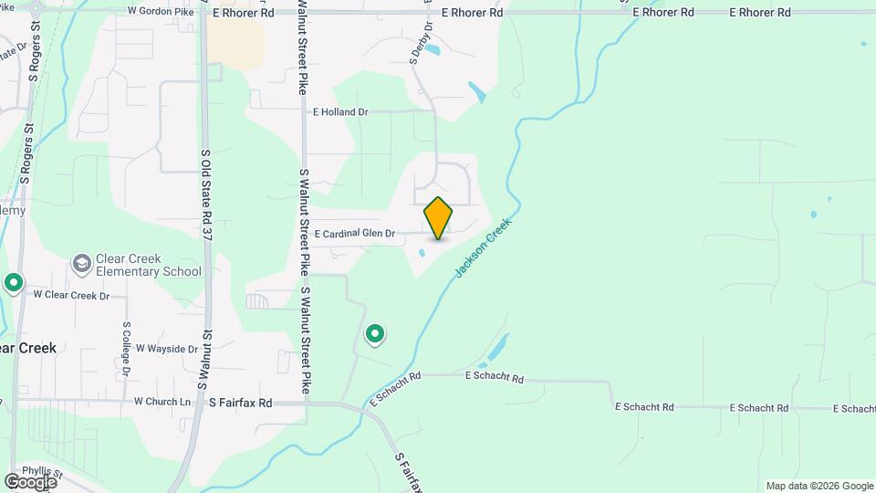 4626 S Sparrow Ct Map and Location Details
