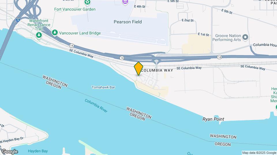 1700 SE Columbia River Dr Map and Location Details