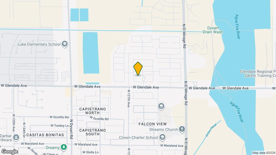 12645 W Palmaire Ave Mapa y Detalles de la Ubicación