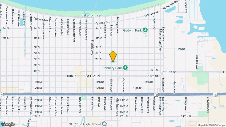 717 Illinois Ave Mapa y Detalles de la Ubicación