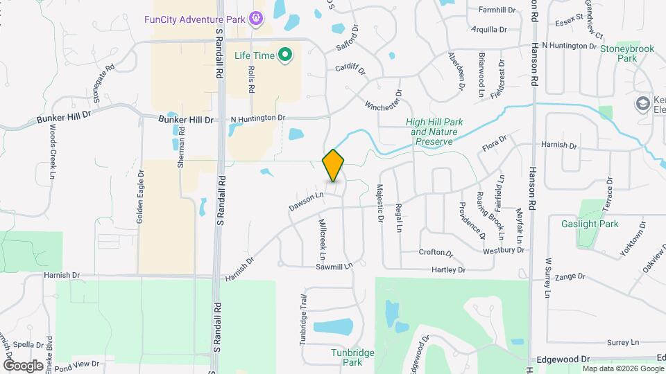 2232 Dawson Ln Map and Location Details