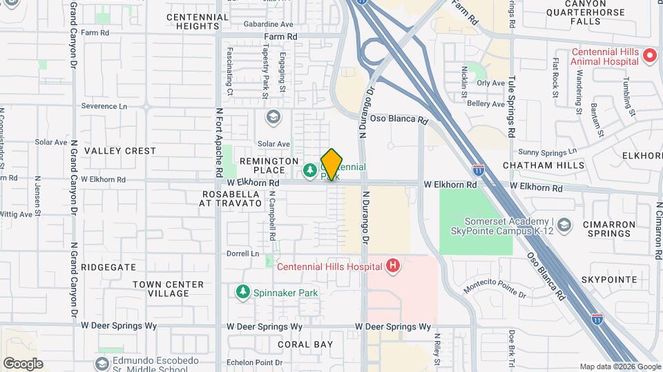 8936 Sally Rose Ave Mapa y Detalles de la Ubicación