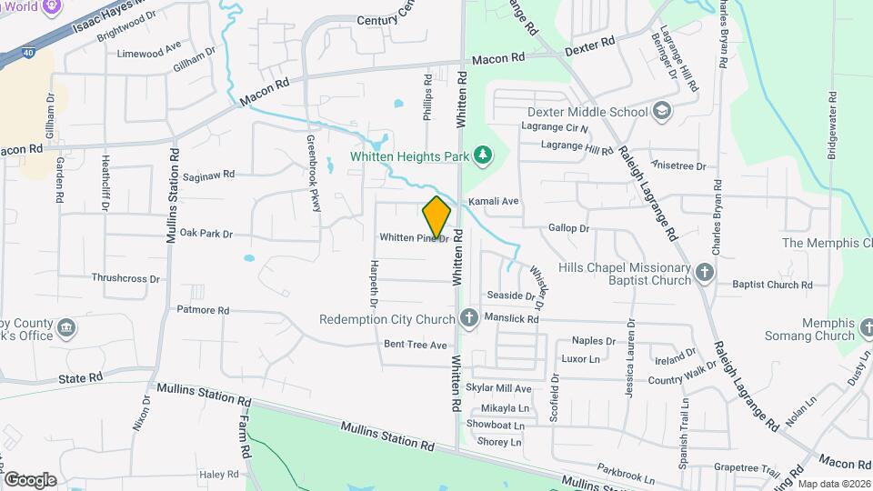 6757 Whitten Pine Dr Map and Location Details