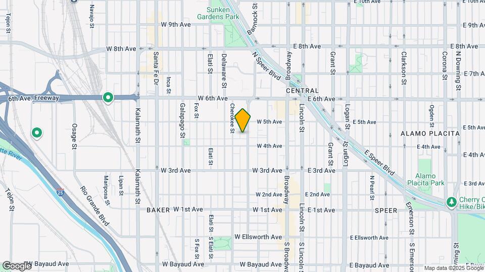 431 Bannock St Map and Location Details