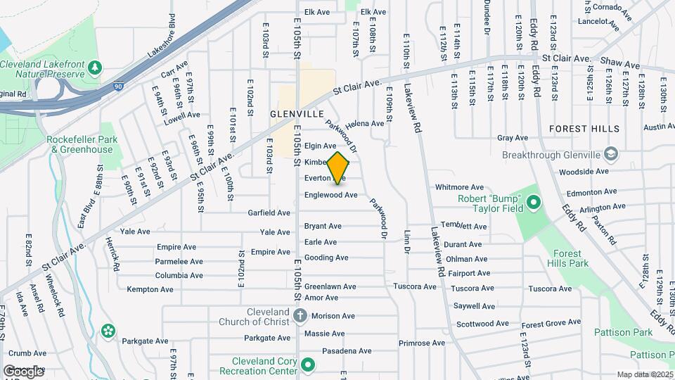 10631 Englewood Ave Map and Location Details