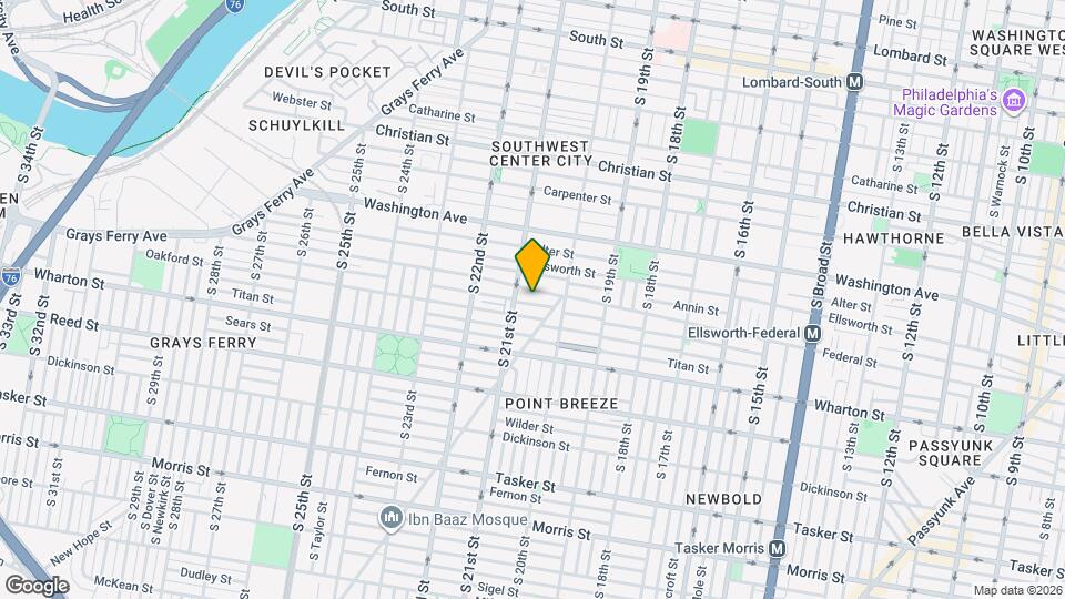 2033 Manton St Map and Location Details