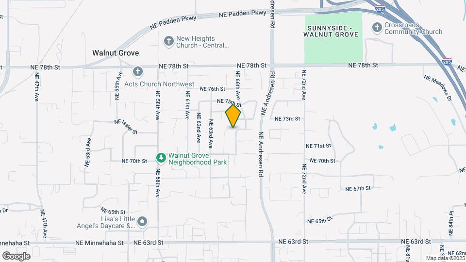 7218 NE 65th Pl Map and Location Details
