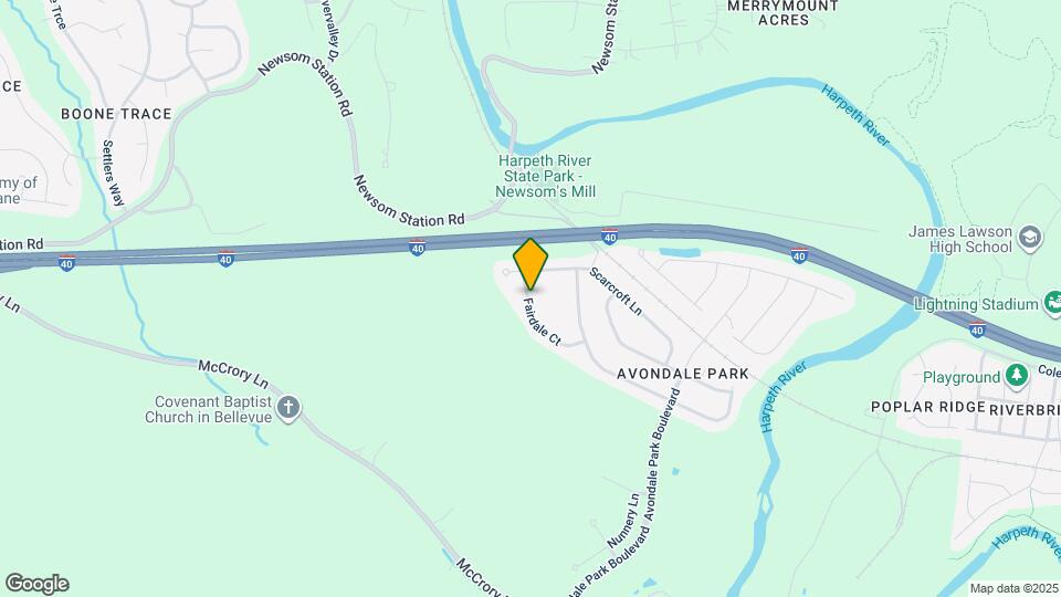 946 Fairdale Ct Map and Location Details