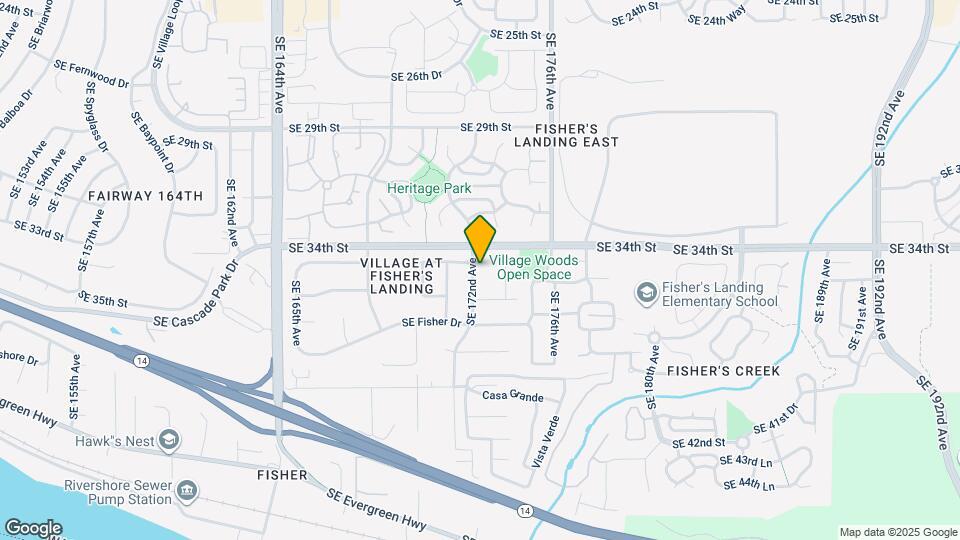 3407 SE 172nd Ave Map and Location Details